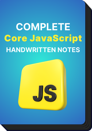 Core Javascript Handwritten Notes